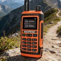 Ventryn UV-17PRO Powerful Walkie Talkie with Extended Long Range in Orange
