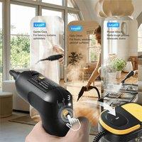 Havendro Steam Cleaner High Pressure Cleaning Machine 1500W in Black | Size: 0.6m2