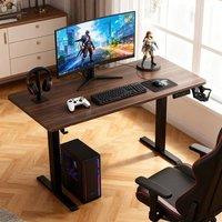 Havendro Electric Standing Desk Height Adjustable Home Office Sit in Brown