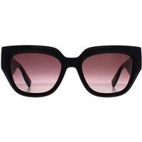 Furla Women's Square Bordeaux Brown Gradient SFU809 in Purple