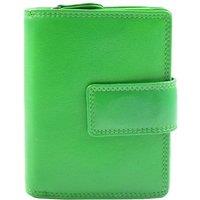 House of Leather Women's Womens Leather Purse HOL1132 in Bright Green