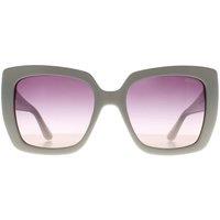 Guess Women's Cat Eye White Purple Gradient Mirror GU7889