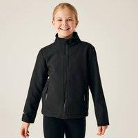 Regatta Ablaze Softshell Jacket in Jet Black | Size: 11-12 Years