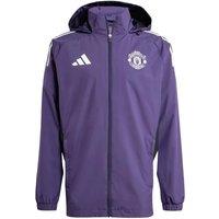 Manchester United FC Men's Mens 2025 - 2026 Man Utd Allweather Jacket in Purple | Size: Medium