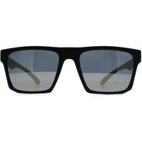 O'Neill Men's Square Matte Black Smoke with Silver Flash Beacons