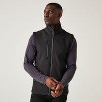 Regatta Men's Navigate Softshell Bodywarmer in Black | Size: Large