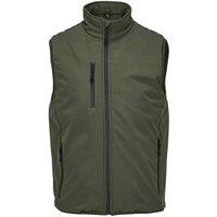SOL'S Men's Falcon Padded Body Warmer in Bottle Green | Size: Small