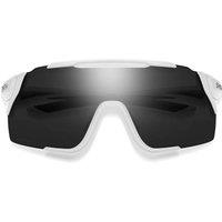 Smith Men's Shield Matte White ChromaPop Black Attack Mag MTB