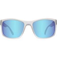 Quiksilver Men's Wrap Matte Crystal Blue Mirrored QS4005 in Clear