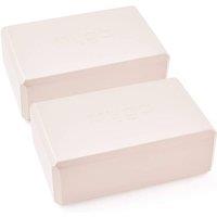 Myga Pair Of Yoga Blocks in Pink