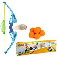 Toyrific Aquablaster Archer, Includes 1 Bow & 6 Soft Cotton Balls in Blue