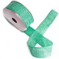 KDMD Natural Texture Ribbon 38mm x 20m - Aqua