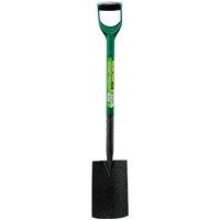 BARGAINS-GALORE Garden Digging Shovel Spade Pvc Solid Grip Handle Tool Gardening Diy in Green