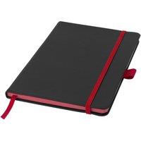 Bullet Colour Edge A5 Notebook in True Black