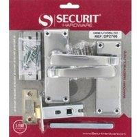 Securit Chrome Flat Internal Pack in Silver