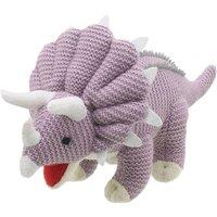 Wilberry Triceratops (Lilac) - Small - Knitted