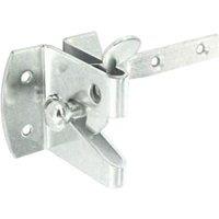 Securit Zinc Plated Gate Latch in Silver