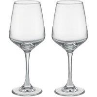 MidOcean Cheers Wine Glass Pack of 2 in Clear