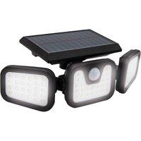 SPETLEK Triple Solar Security Light 74 LED 600LM Motion Sensor IP65 in Black