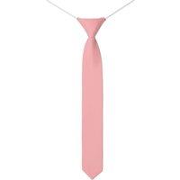 Roco Men's Childrens Skinny Elasticated Mulberry Pink Tie