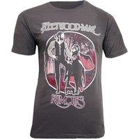 Fleetwood Mac Men's Rumours Vintage T-Shirt in Dark Grey | Size: Small