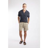 Weird Fish Men's Weston Canvas Shorts in Beige | Size: 34