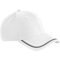 Beechfield Men's Match Day Baseball Cap in White