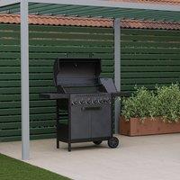 Charles Bentley ottimo 420 6-Burner Gas BBQ in Grey