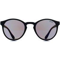 Superdry Round Rubberised Black Oil Slick Mirror SDS Saratoga