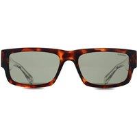 Superdry Rectangle Tortoise Crystal Solid Green SDS-5005 in Brown