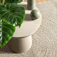 Berkfield Home Rug ZIZUR Cream 80x200 cm Jute Look Indoor & Outdoor | Size: Medium
