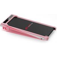 Armadadeals Walking Treadmill, 2.5HP Brushless Moto, 5% Manual Incline in Pink