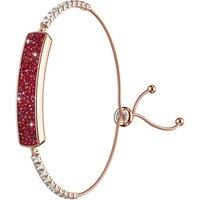 Obasyhig Women's Adjustable Waterproof Smart Bracelet for Women in Red