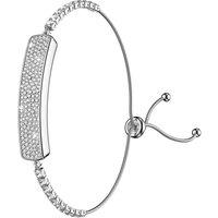 Obasyhig Women's Adjustable Waterproof Smart Bracelet for Women in Silver
