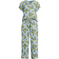 Lands' End Women's Cropped Cooling Pyjama Set | Size: 14-16