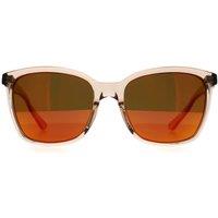 Smith Women's Square Transparent Beige Brown Orange Mirror Chromapop Colette/N
