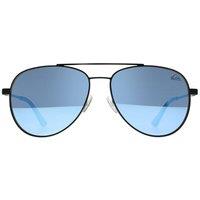 Quiksilver Men's Aviator Black Blue Mirrored QS3006