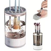 Havendro Electric Makeup Brush Cleaner Machine Portable Automatic in Clear