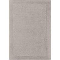 THE RUGS Villeroy & Boch 1812 Kari Handmade Soft Wool Blend Bordered Rug in Grey | Size: 200 cm x 300 cm