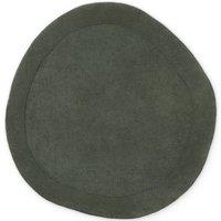 THE RUGS Villeroy & Boch 1812 Wool Rug & Runner Round Wool Rug in Green | Size: 160 cm diameter