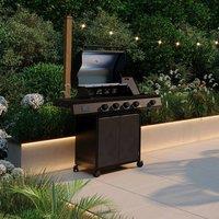 Charles Bentley ottimo Pro 380 4-Burner Gas BBQ in Grey