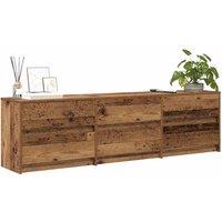 Berkfield Home TV Cabinet Other Old wood Engineered wood & Particle board in Brown