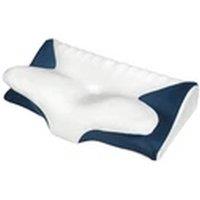 EONLION Cervical Contour Memory Foam Pillow for Neck Pain Relief Side Sleeper in White