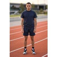 AARHON Men's Mens Athletic Co-Ord Set T-Shirt & Shorts in Navy | Size: Medium