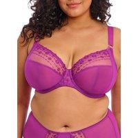 Elomi Women's Matilda Plunge Side Support Bra in Purple | Size: 36DD
