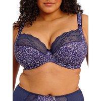 Elomi Women's Lucie Plunge Bra in Blue | Size: 36DD