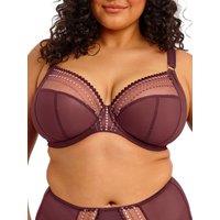 Elomi Women's Matilda Plunge Side Support Bra in Purple | Size: 36DD