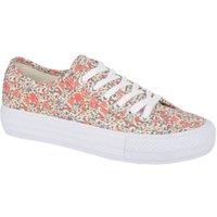 Rdek Women's Floral Trainers in Beige | Size: 7