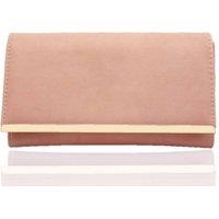Fontanella Fashion Women's Lystra PU Leather Click-on Purse in Pink