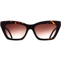 DKNY Women's Cat Eye Dark Tortoise Brown Gradient DK547S